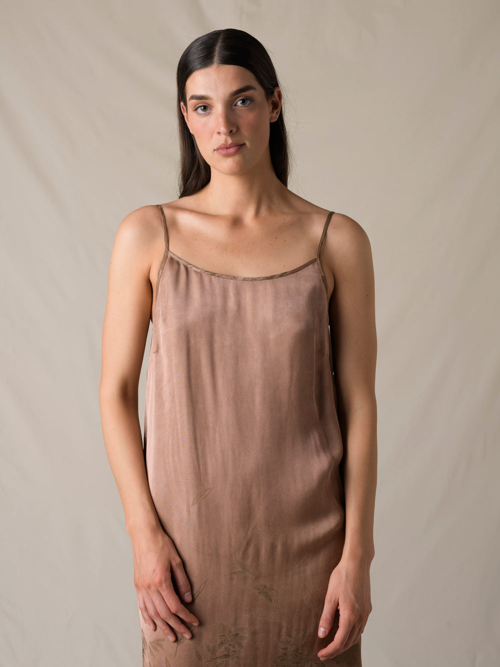 Anaya Dress Dark Rose