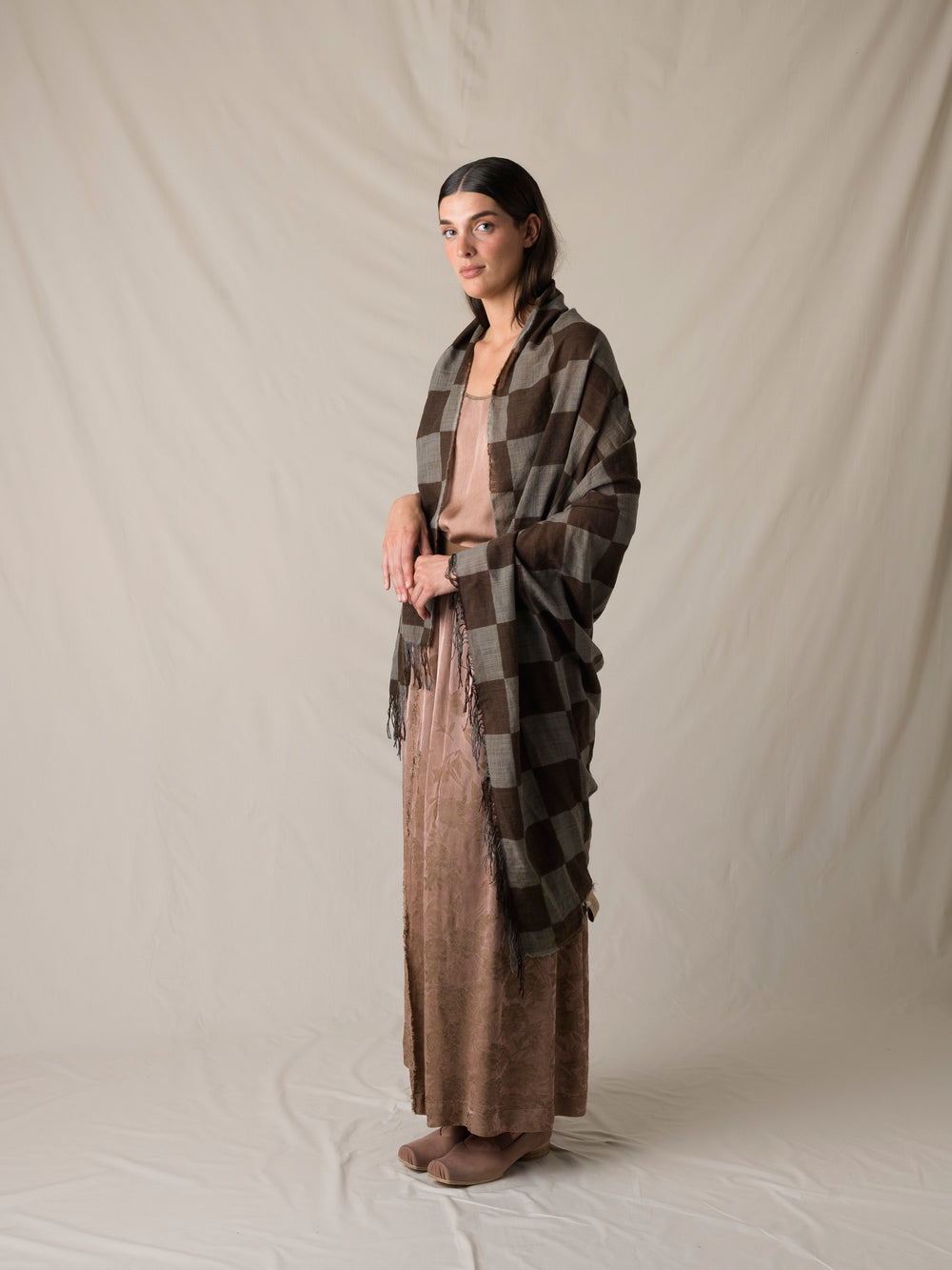 Scarf Mustard Tan