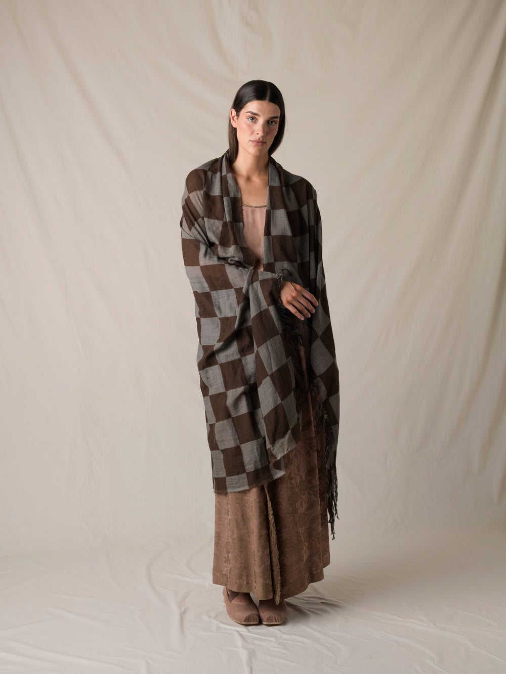 Scarf Mustard Tan