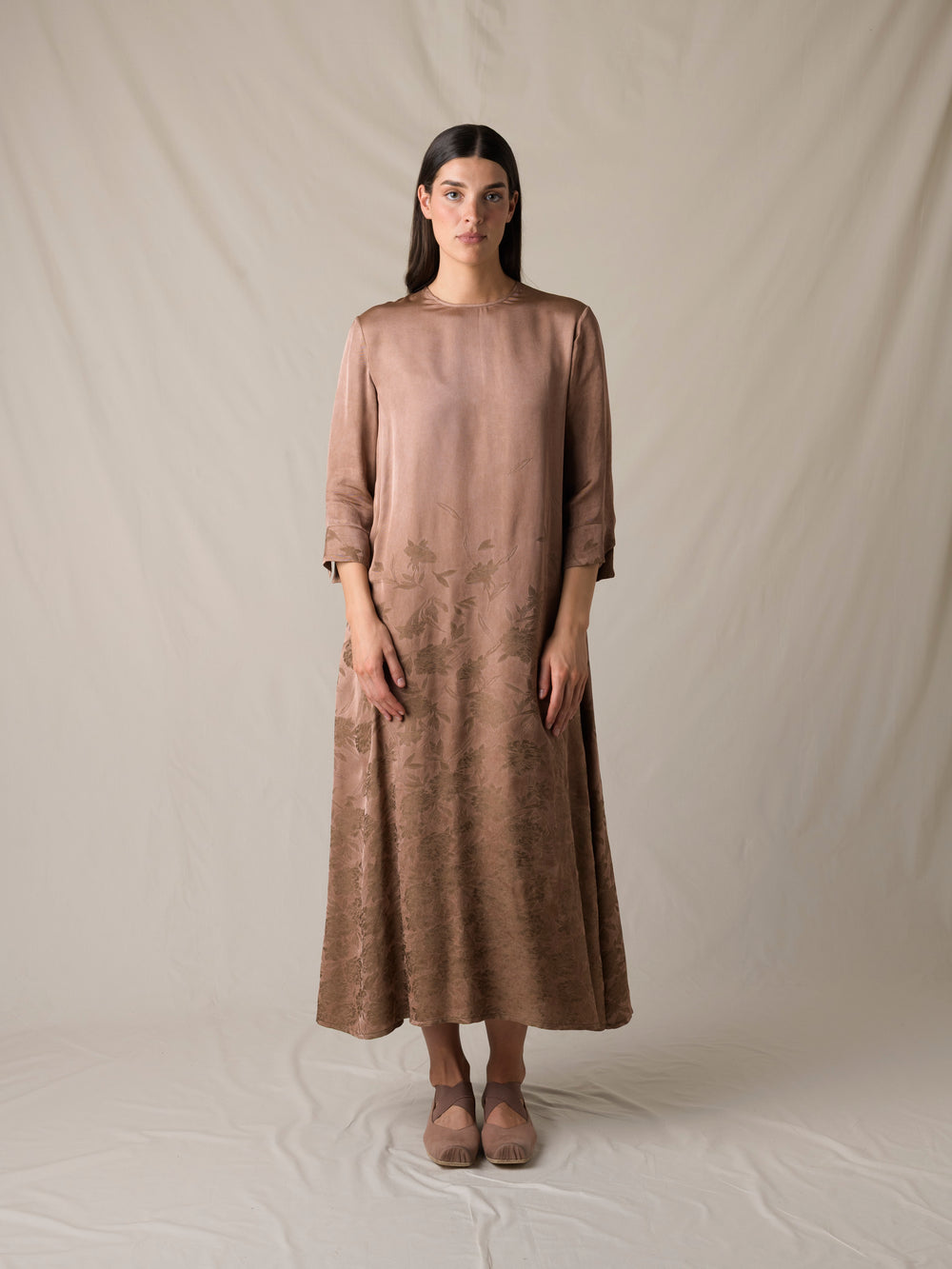 Apostte Dress Dark Rose