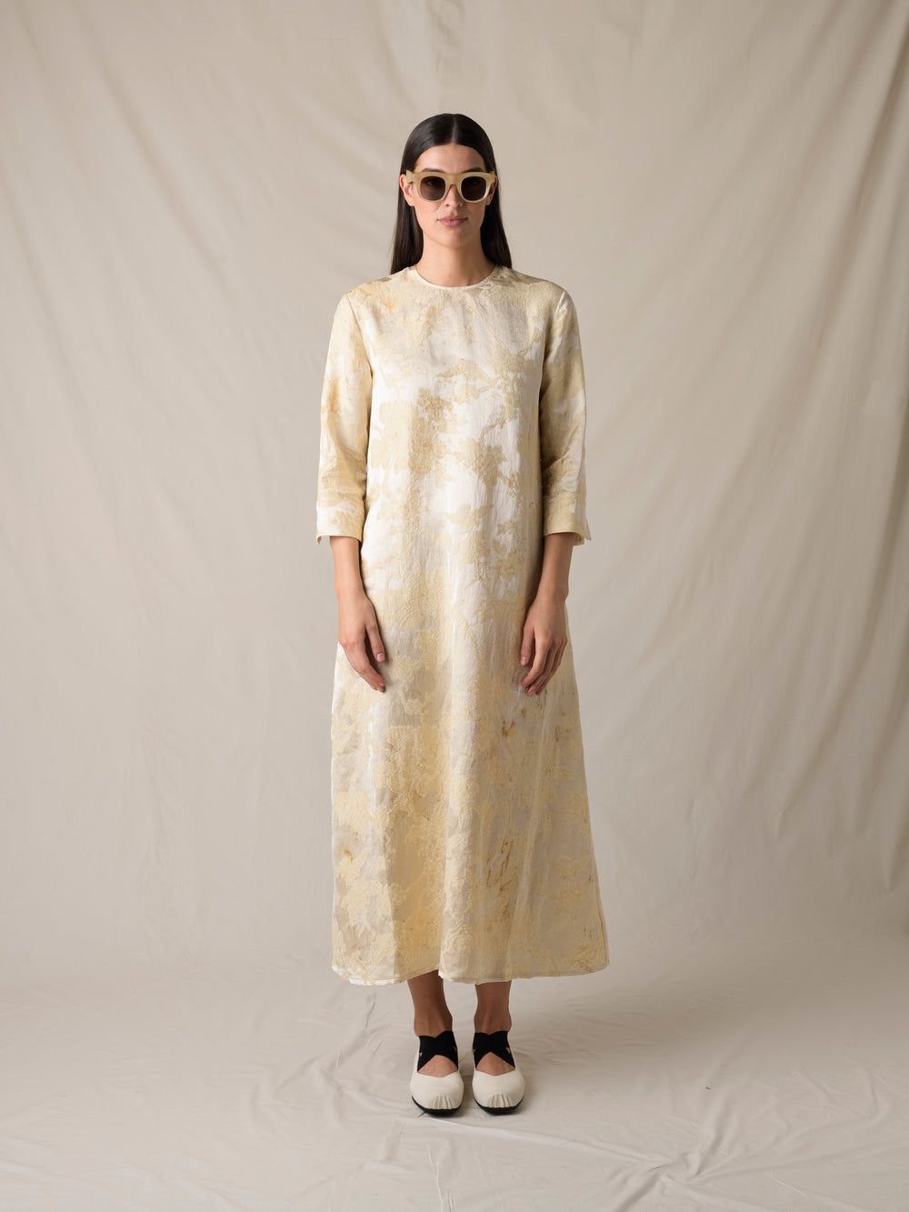 Apostte Dress Light Beige Tan