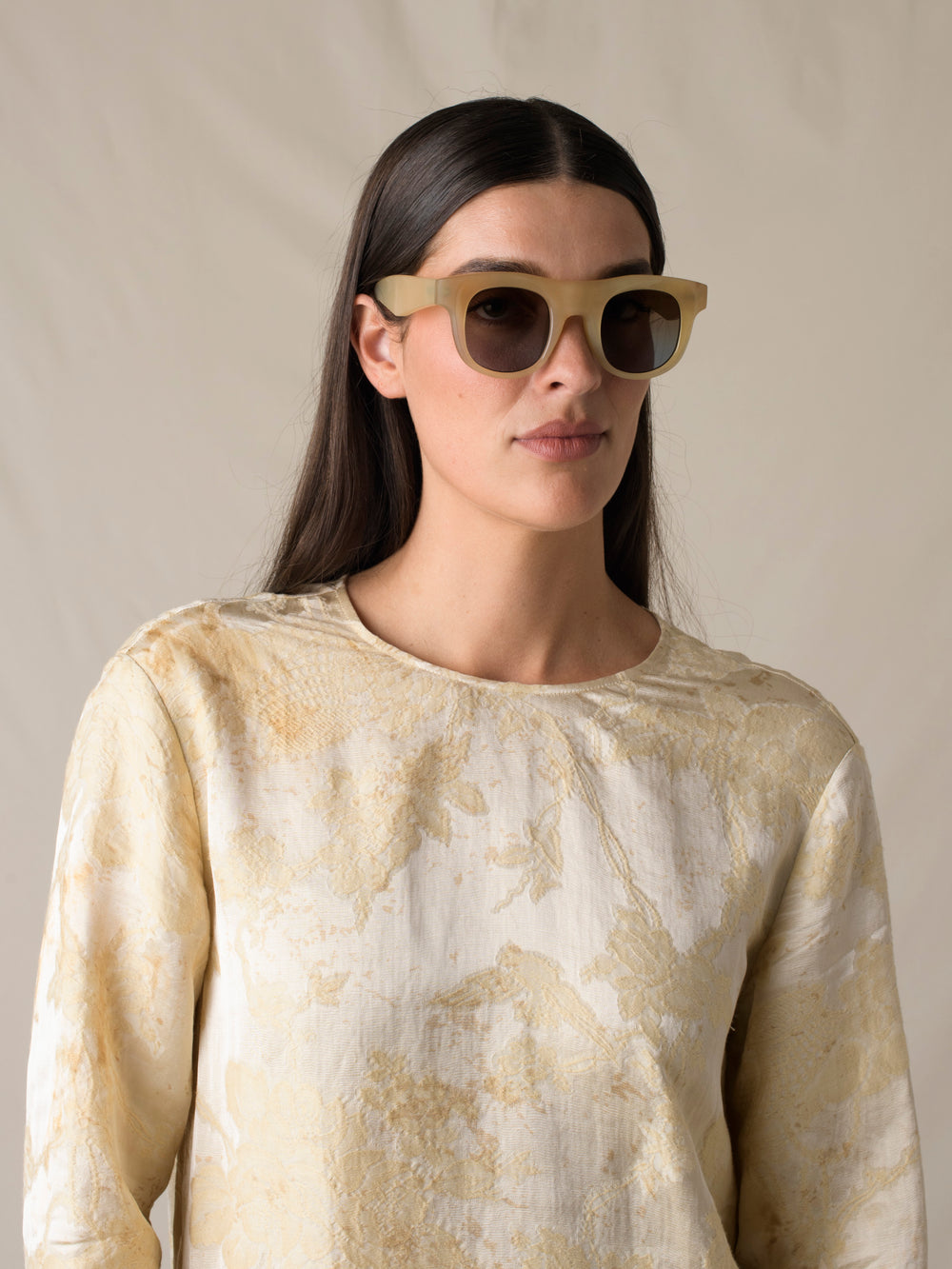 Apostte Dress Light Beige Tan