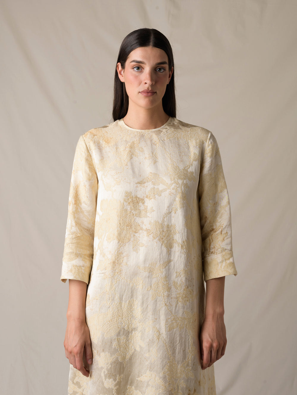 Apostte Dress Light Beige Tan