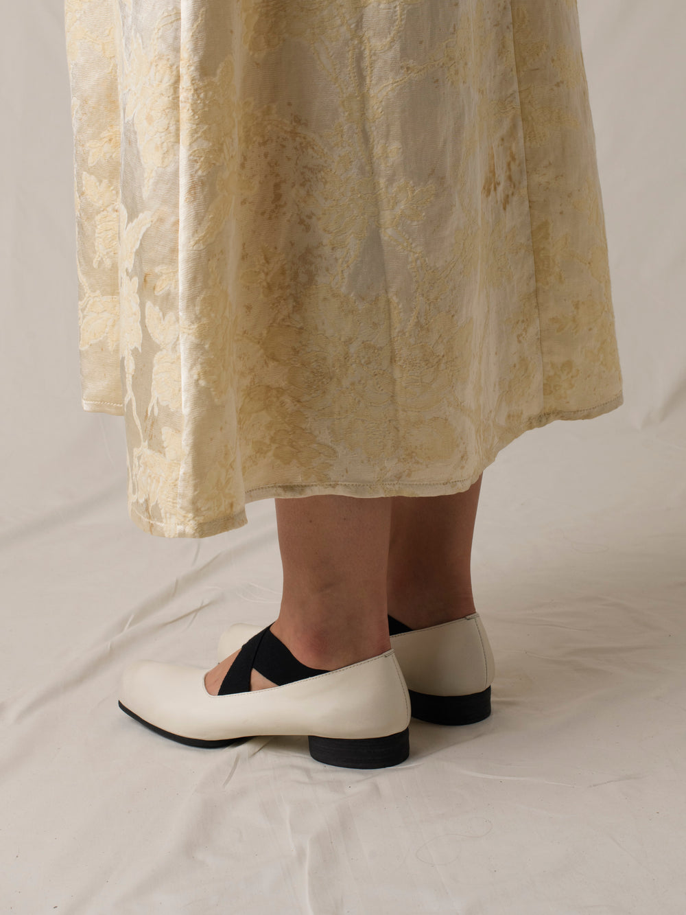 Ballet Shoes Off White / Black