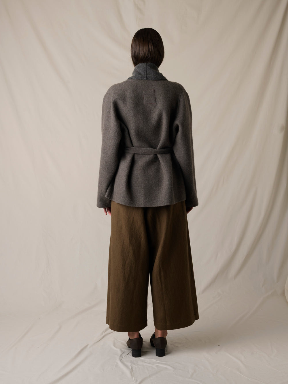 Poetic Pants Wool Brown