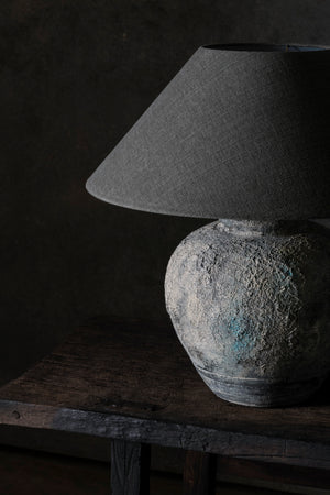 Fani Jug Lamp Rough Rustic Grey