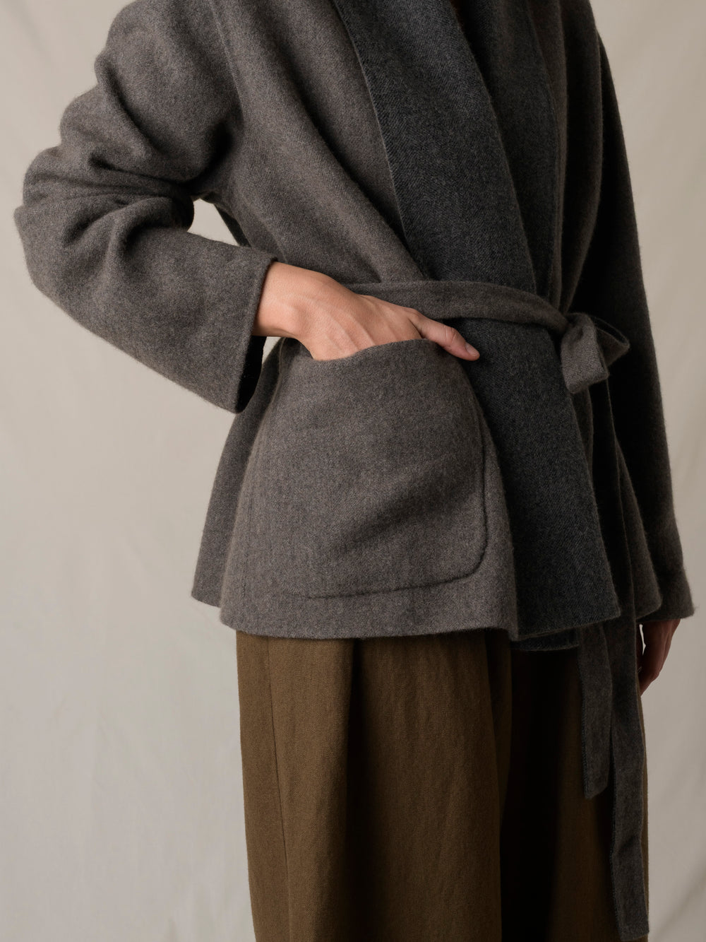 Kobina Jacket Cashmere Grey