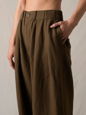 Poetic Pants Wool Brown