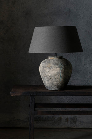 Figo Jug Lamp Rough Rustic Grey