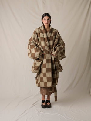 Chffo Coat Mustard Tan