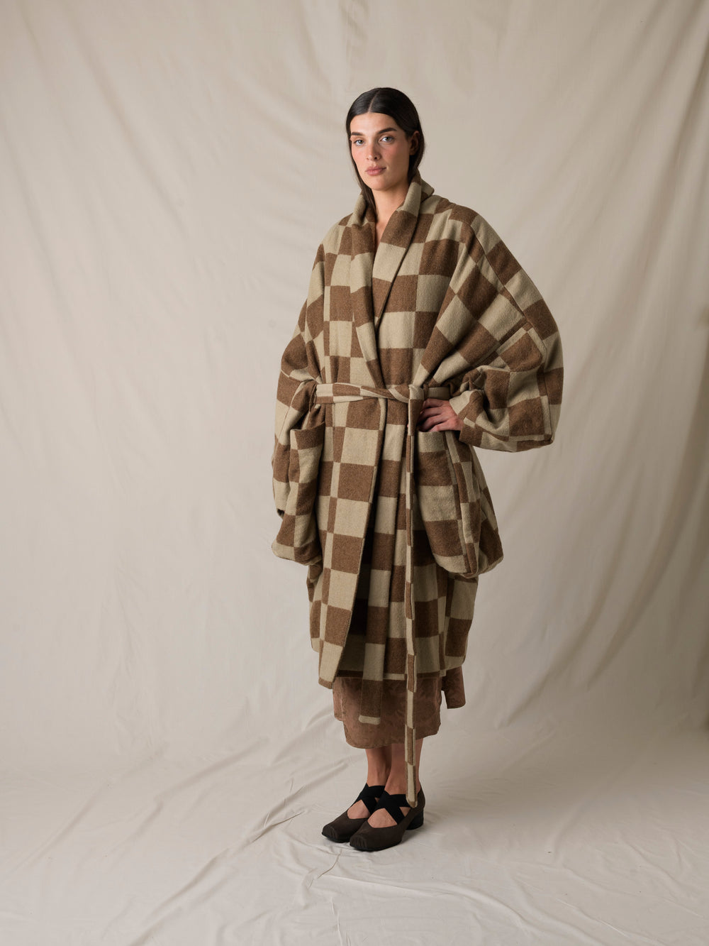 Chffo Coat Mustard Tan
