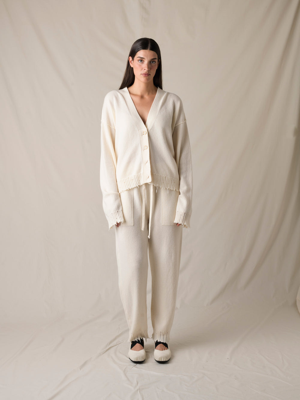 Ankle Pants Off White