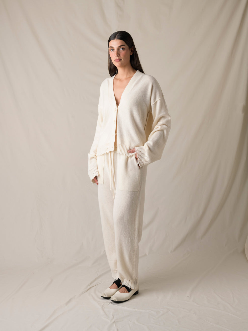 Ankle Pants Off White