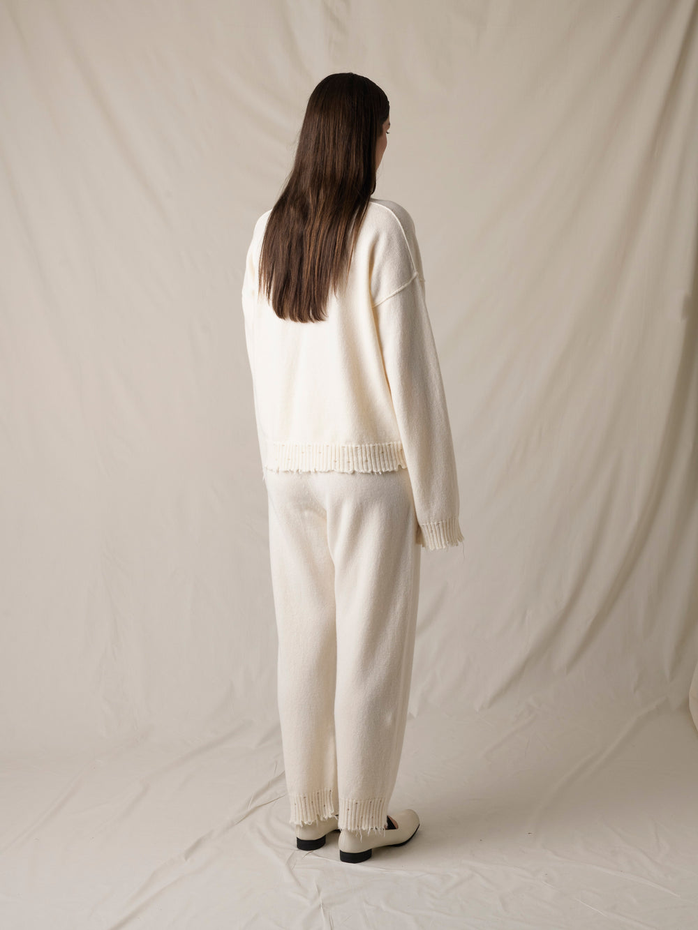 Ankle Pants Off White