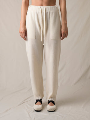 Ankle Pants Off White
