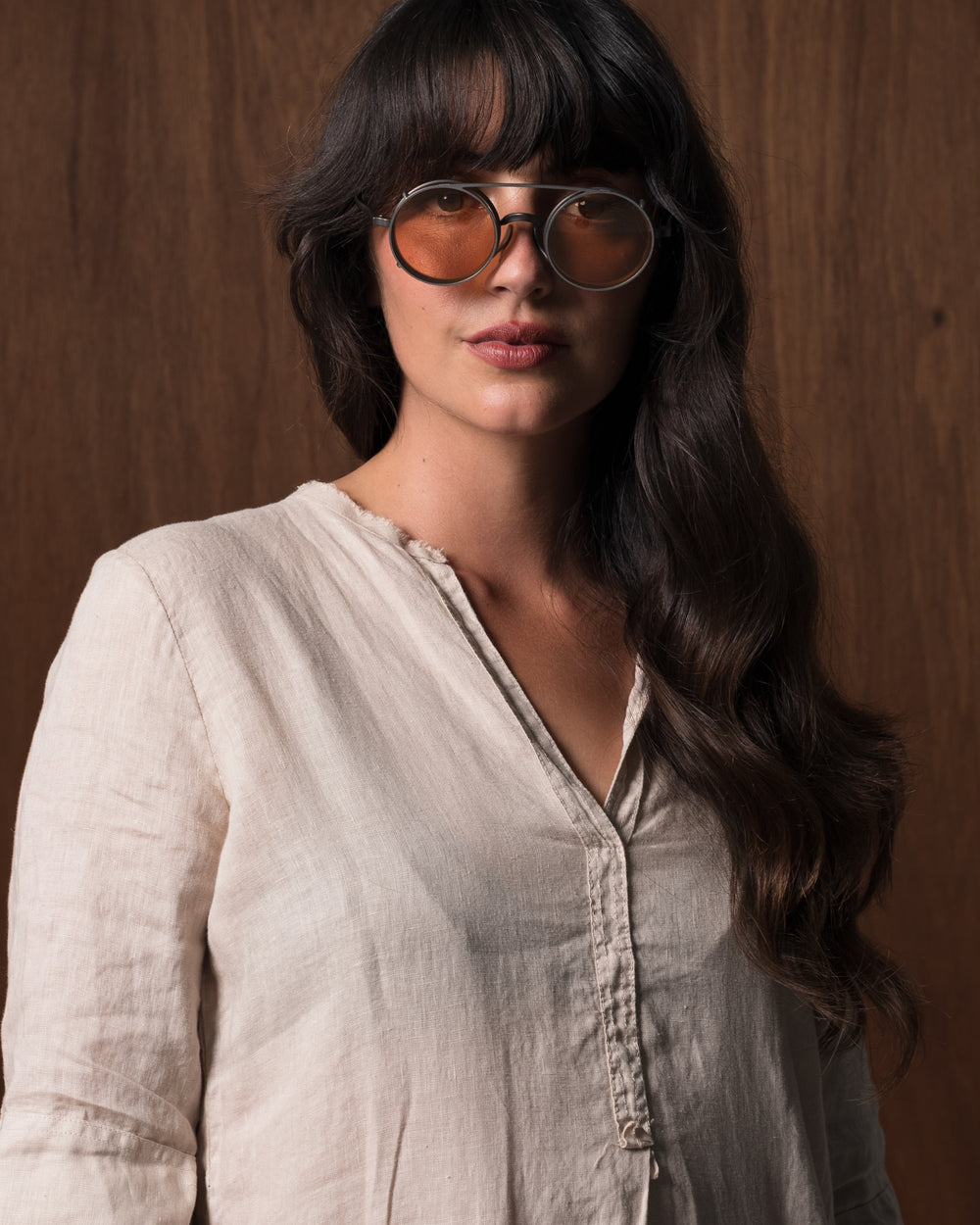 RG00UW50 The Victorian Grey Copper x Titanium w/ Salmon Lens Clip