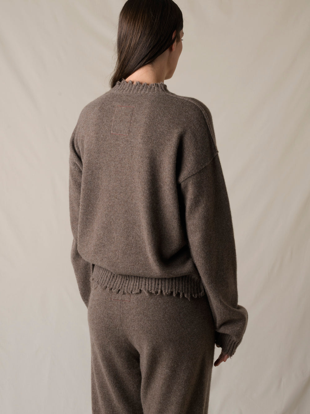 Long SLV Top Cashmere Brown
