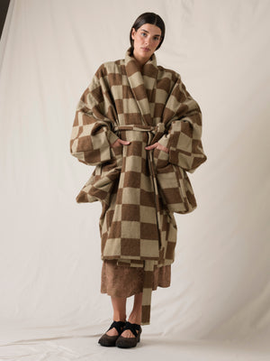 Chffo Coat Mustard Tan