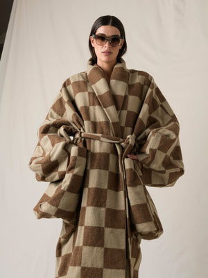 Chffo Coat Mustard Tan