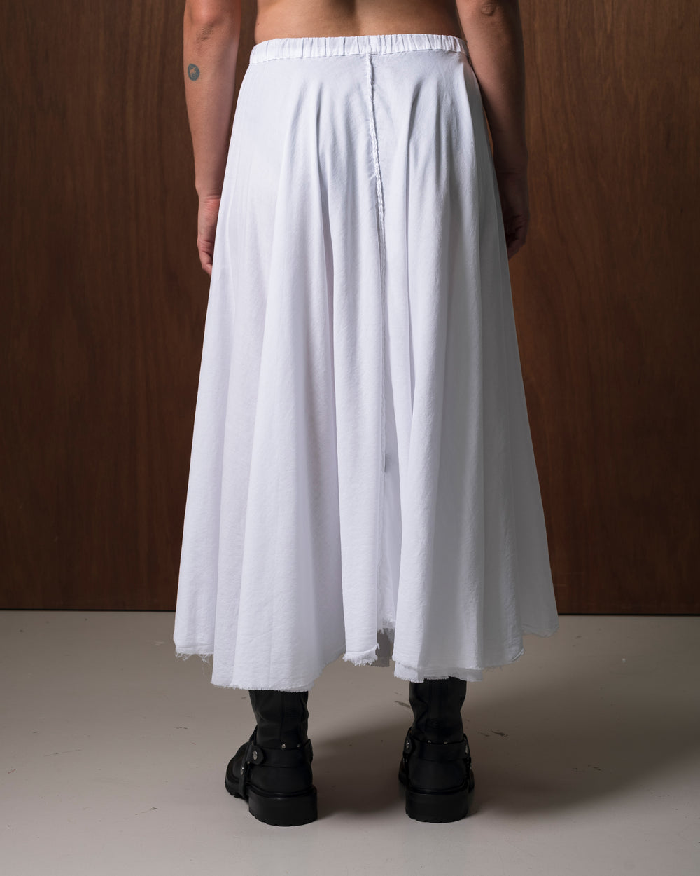 Angie Skirt Cotton White