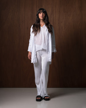 Milano Pants Rayon White