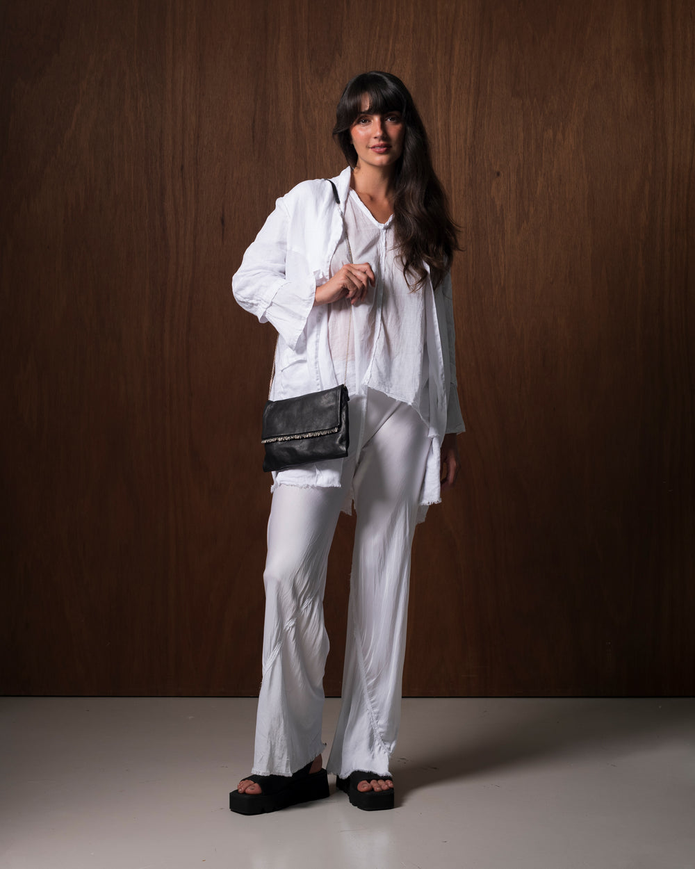 Deng Piccola Foglie Black