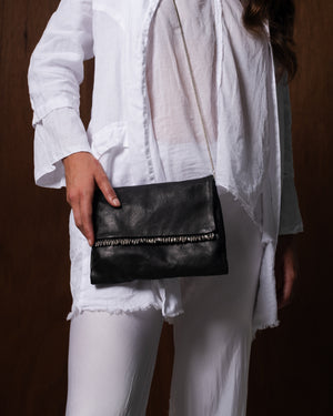 Deng Piccola Foglie Black