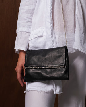 Deng Piccola Foglie Black