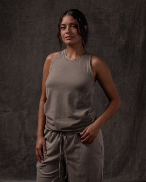 Racer Tank Jersey Dune