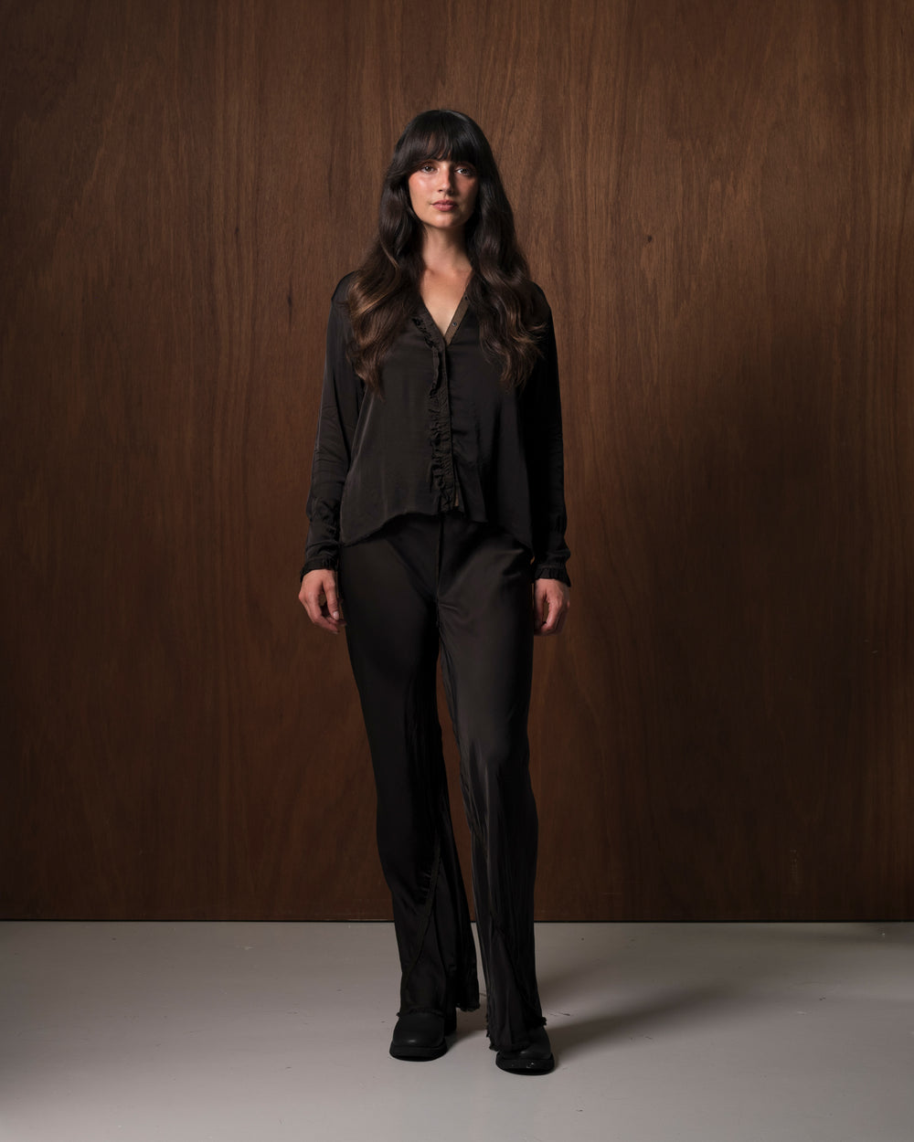 Milano Pants Rayon Chocolate