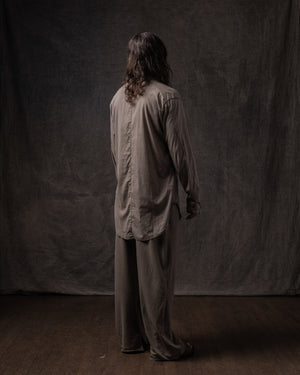 Pleated Pant Cotton Jersey Dune