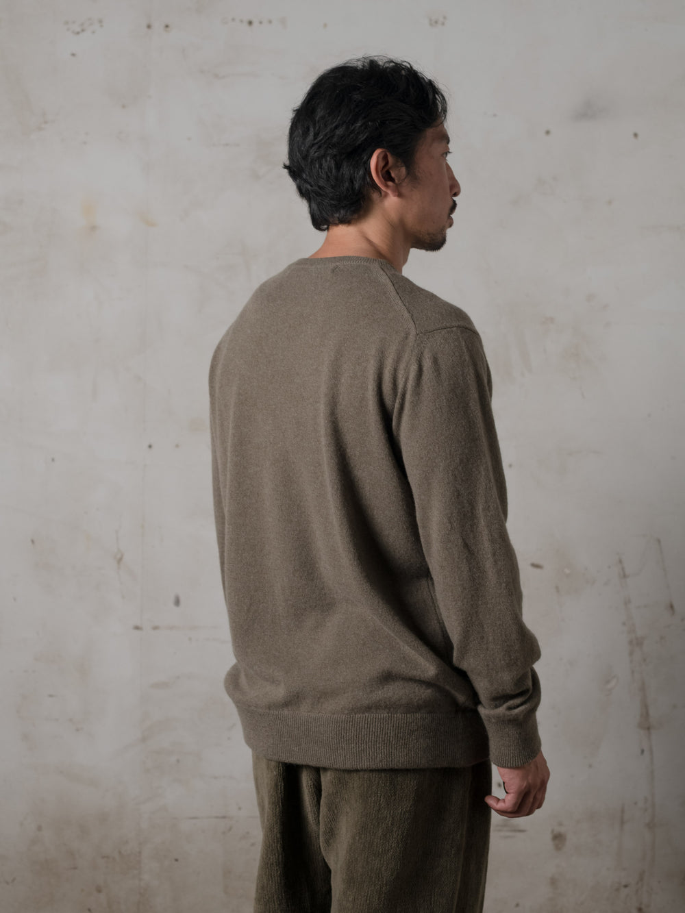 Classic Fit Cashmere Camo