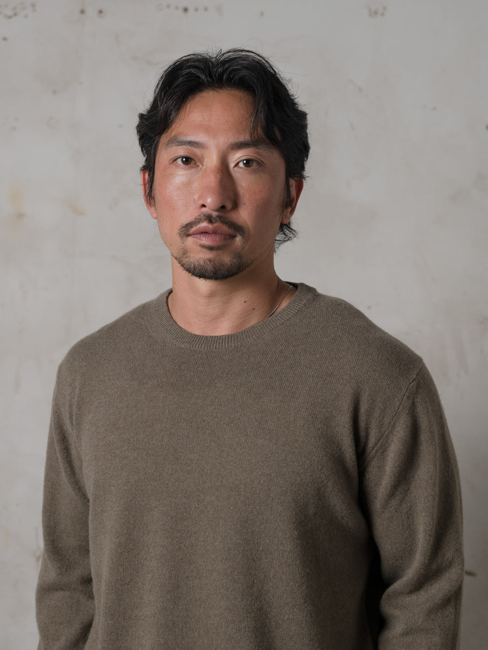 Classic Fit Cashmere Camo