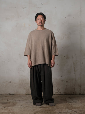 Boxy SS Cashmere Top Lhasa