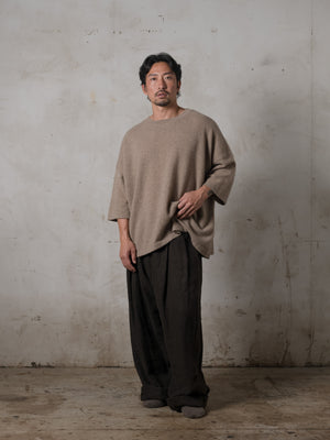 Boxy SS Cashmere Top Lhasa