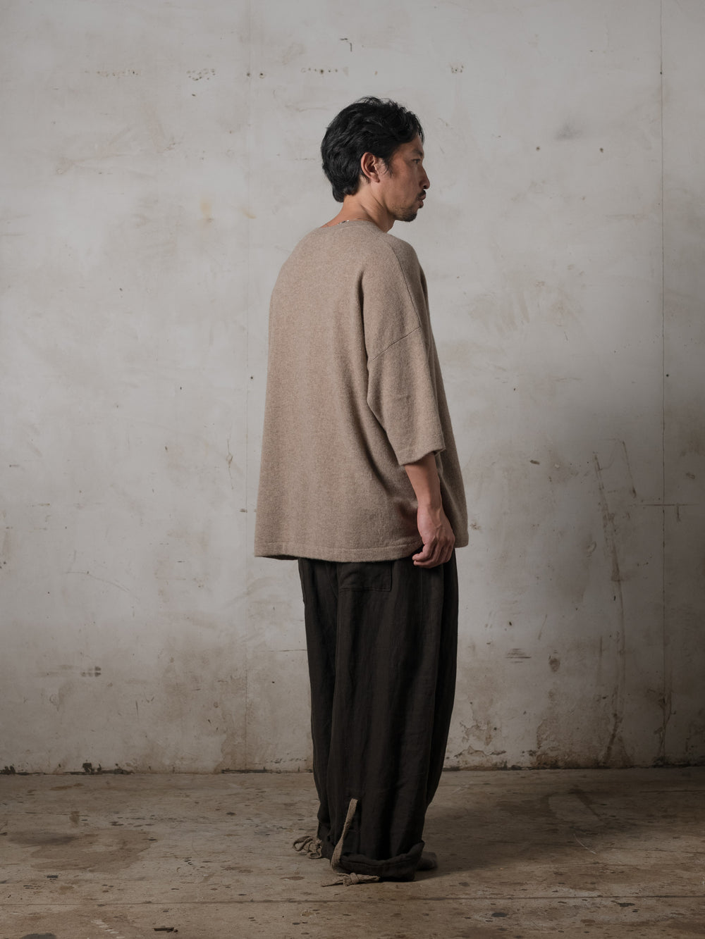 Boxy SS Cashmere Top Lhasa