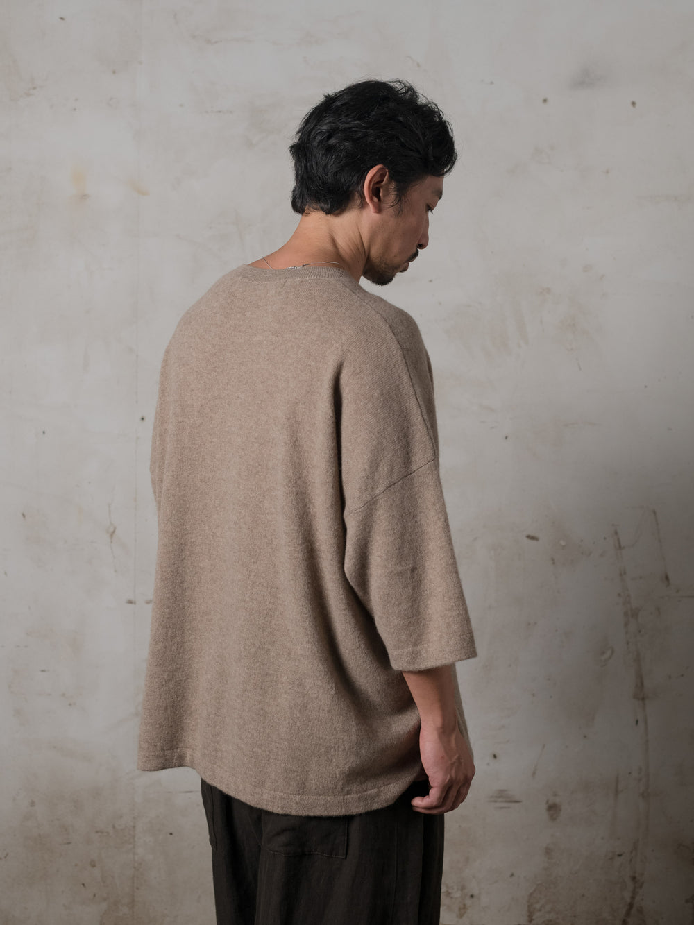Boxy SS Cashmere Top Lhasa