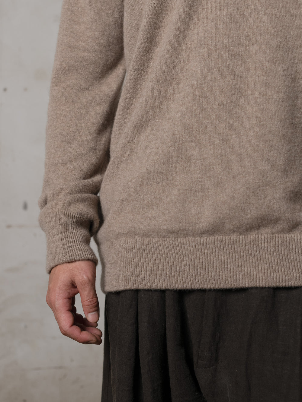 Classic Fit Cashmere Lhasa