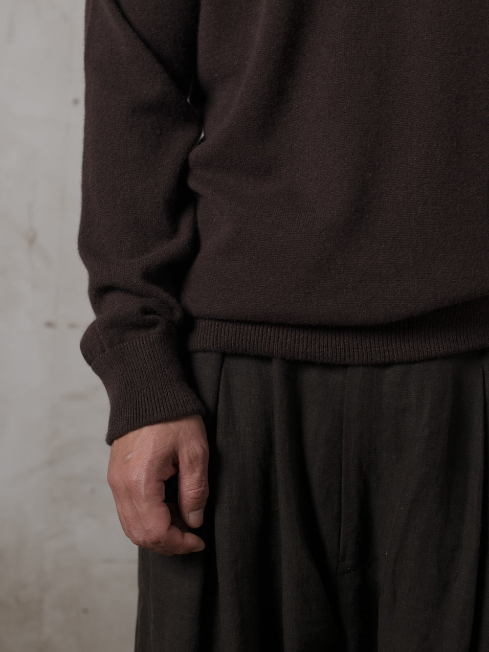 Classic Fit Cashmere Mocha