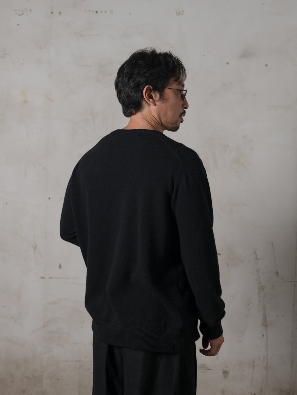 Classic Fit Cashmere Black