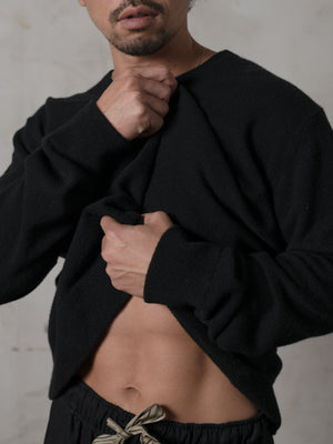 Classic Fit Cashmere Black