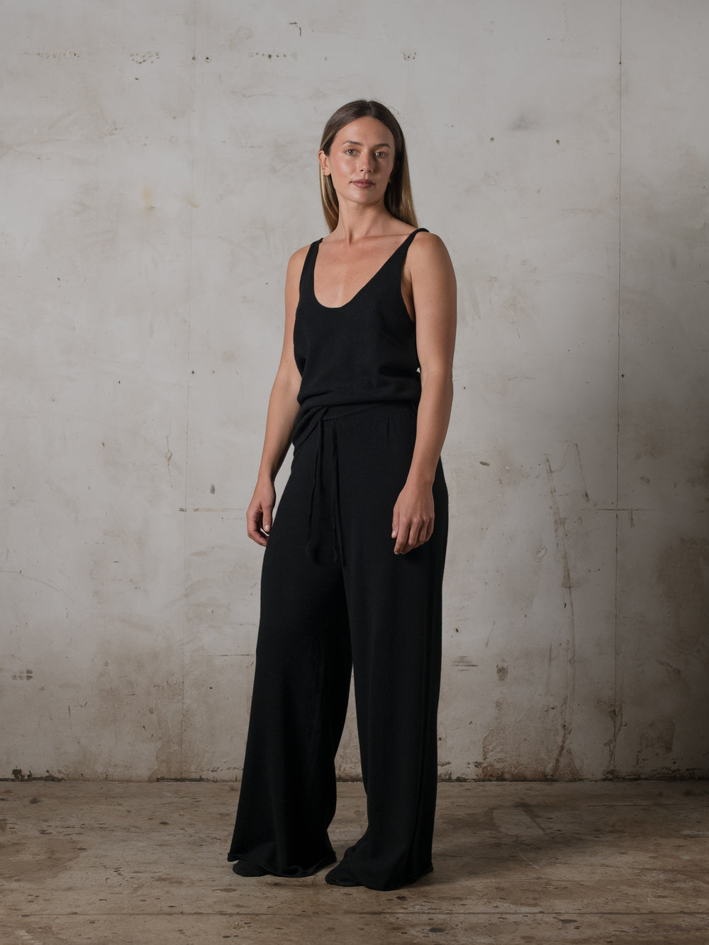Camisole Cashmere Black