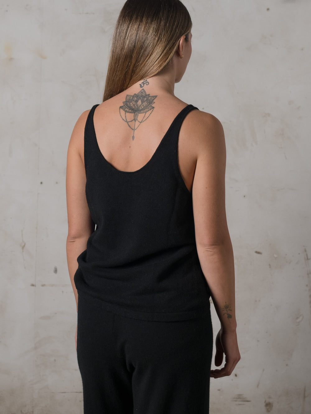 Camisole Cashmere Black
