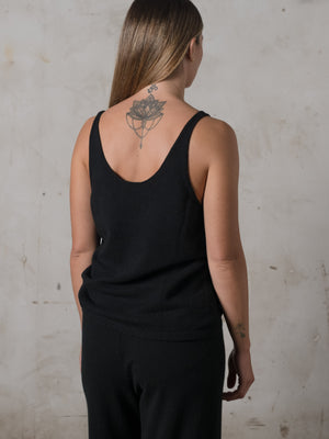 Camisole Cashmere Black