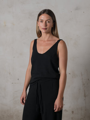 Camisole Cashmere Black