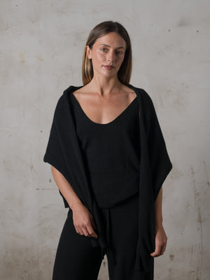Camisole Cashmere Black