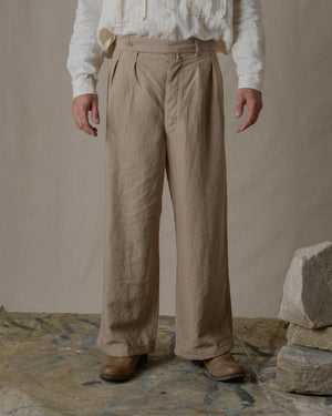 S2 Pants Linen in Beige