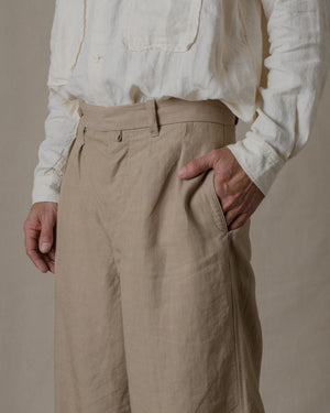 S2 Pants Linen in Beige