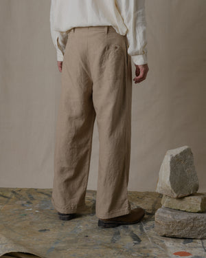 S2 Pants Linen in Beige