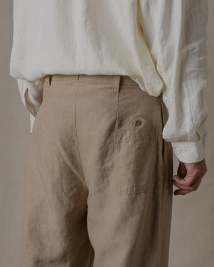 S2 Pants Linen in Beige